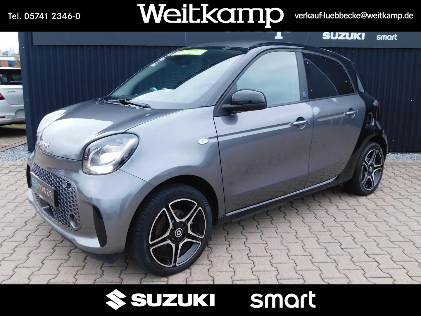 smart forFour EQ forfour 60kW Pulse/Plus-Paket/Premium-Paket BC Grau - 1
