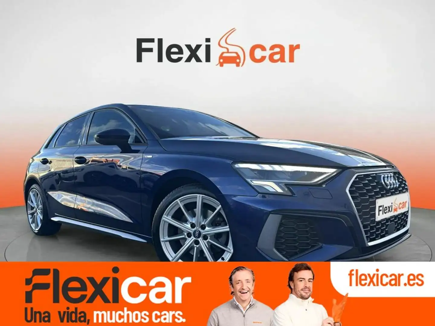 Audi A3 Sportback 30TDI Bleu - 1