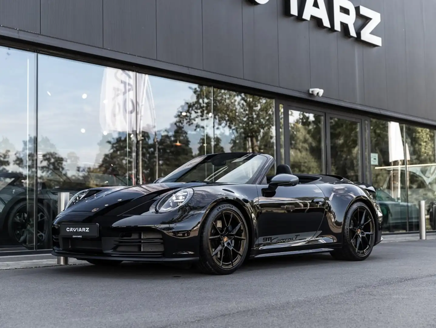 Porsche 992 .2 T CABRIO CHRONO/UITL/PASM/HDMATR/360/BOSE/18W Noir - 1