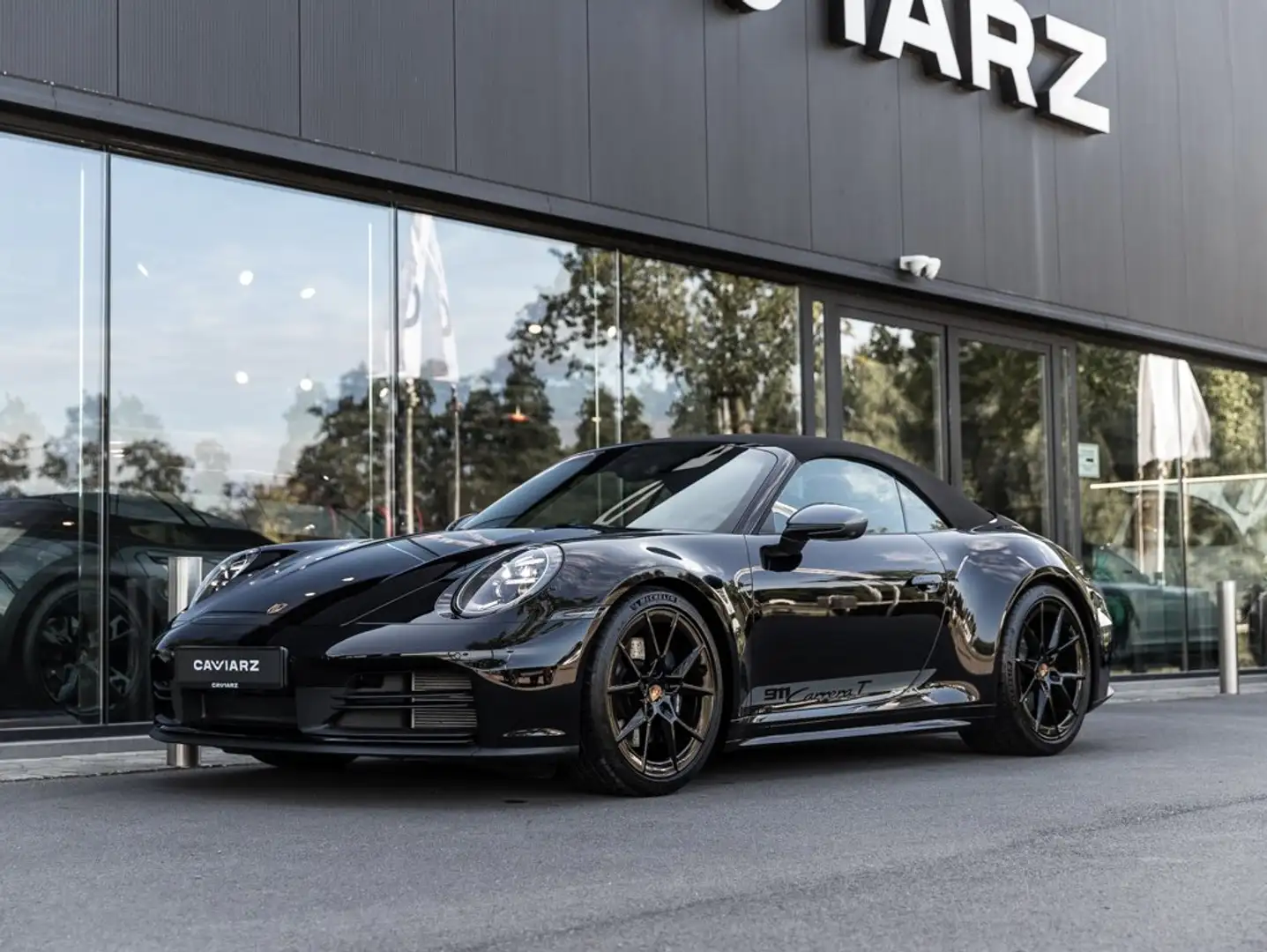 Porsche 992 .2 T CABRIO CHRONO/UITL/PASM/HDMATR/360/BOSE/18W Noir - 2