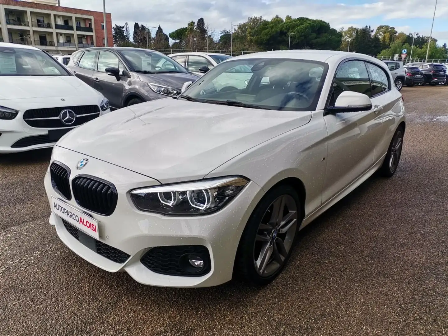 BMW 118 i 3p. Msport AUTOMATICO Bianco - 1