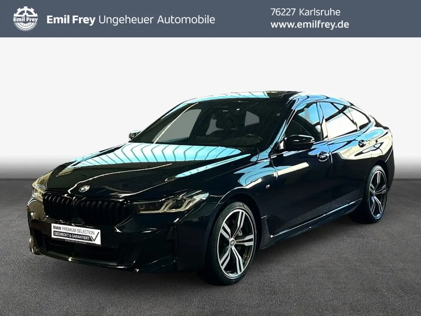 BMW 640 640i xDrive Gran Turismo MPaket Pano Laser HeadUp Negro - 1
