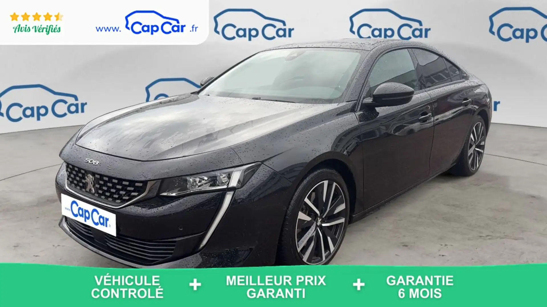 Peugeot 508 1.6 PureTech 225 Hybrid 180 EAT8 GT Noir - 1
