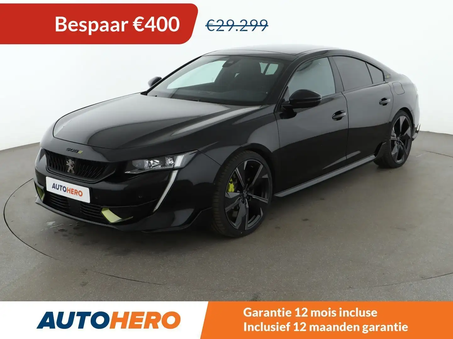 Peugeot 508 1.6 Hybrid PSE Zwart - 1