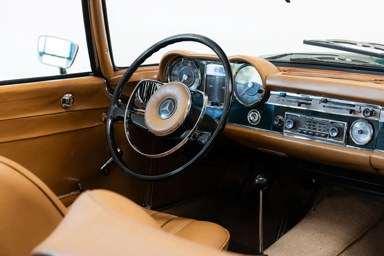 Mercedes-Benz SL 250 SL - Factory 5 Speed - Dunkelgrün - France Deliver, foto 10