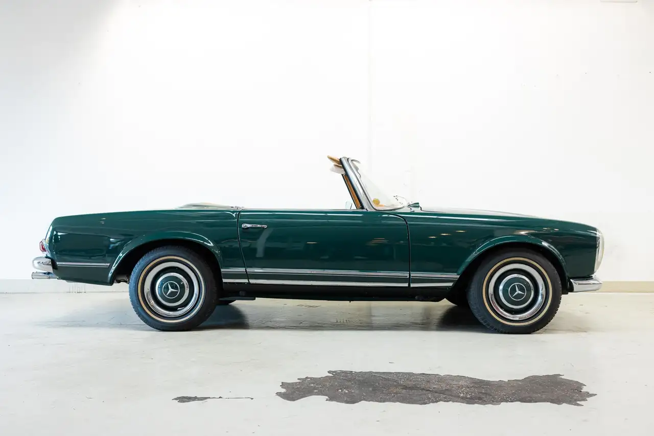 Mercedes-Benz SL 250 SL - Factory 5 Speed - Dunkelgrün - France Deliver, foto 4
