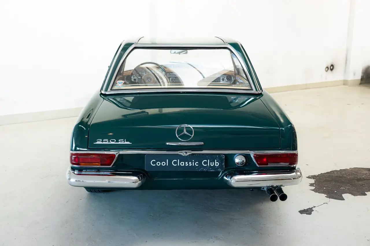 Mercedes-Benz SL 250 SL - Factory 5 Speed - Dunkelgrün - France Deliver, foto 7