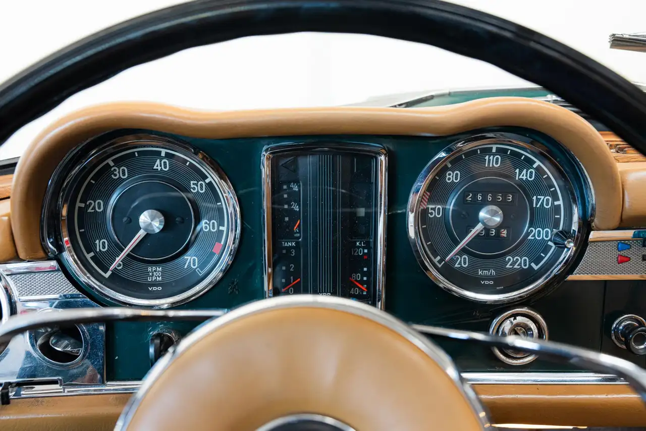 Mercedes-Benz SL 250 SL - Factory 5 Speed - Dunkelgrün - France Deliver, foto 11