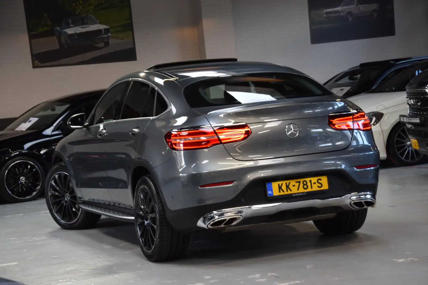 Mercedes-Benz GLC 250 Coupé 4MATIC Ambition Navi|Half/Leder|Org.NL|Schui Gris - 2