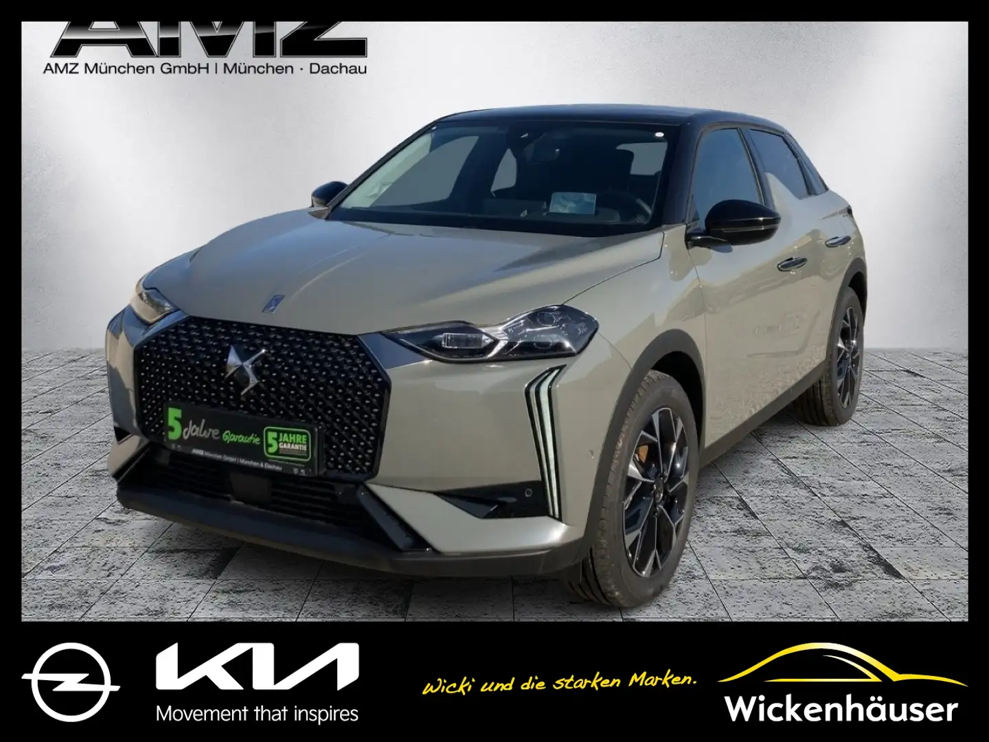 DS Automobiles DS 3 DS3 E-Tense Opera LED Vision HeadUp Kamera Grau - 1