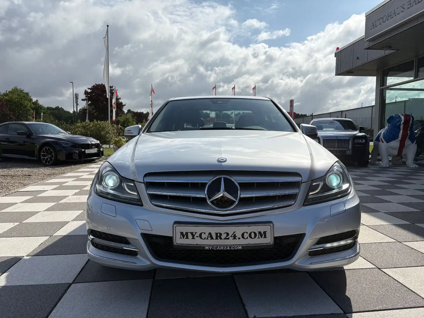 Mercedes-Benz C 200 CGI Avantgarde+ACC+Comand+ILS Silber - 2