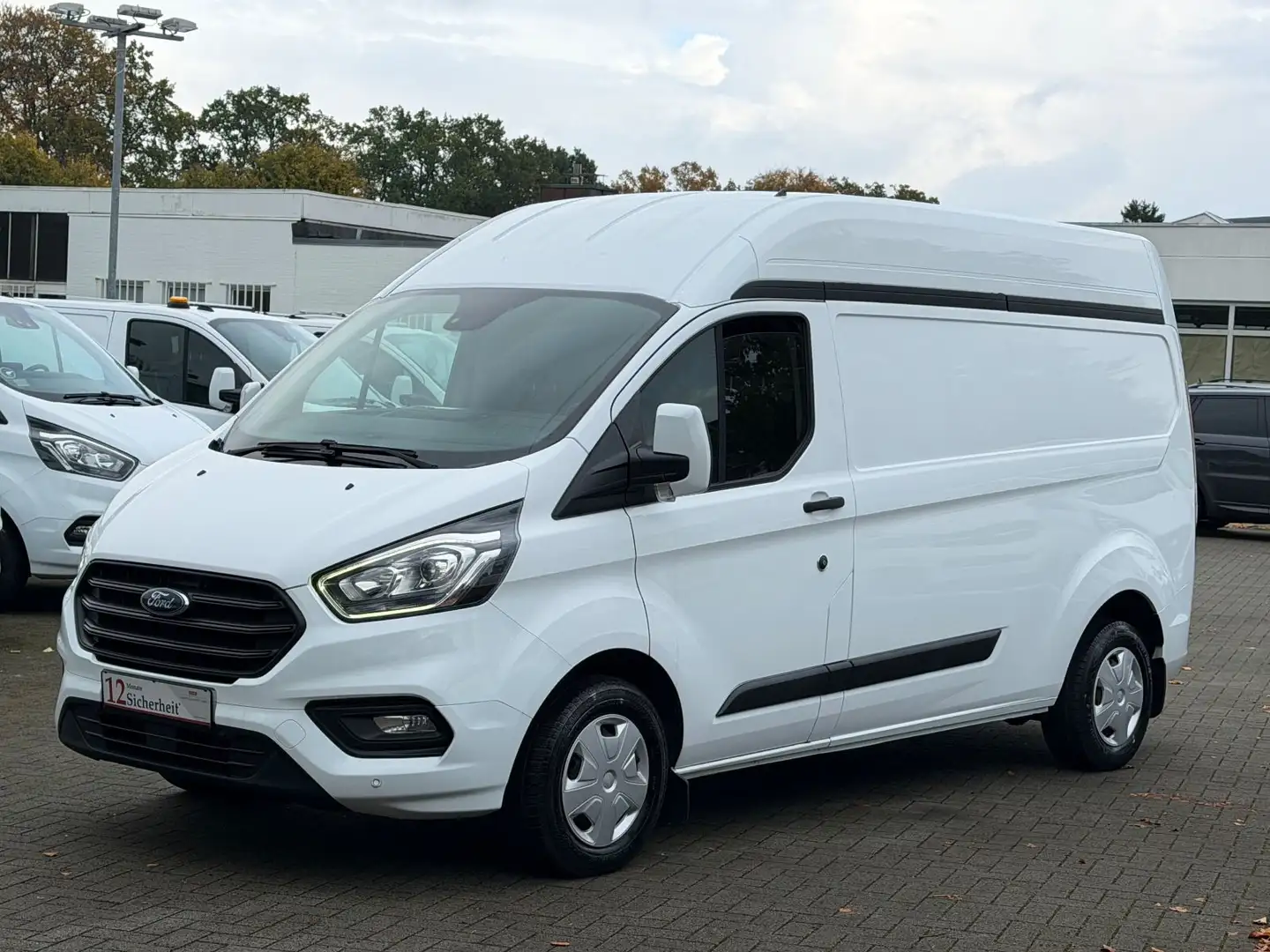 Ford Transit Custom TRANSIT CUSTOM L2H2 TREND STANDHZ/PDC/AHK/SITZHZ Blanc - 1
