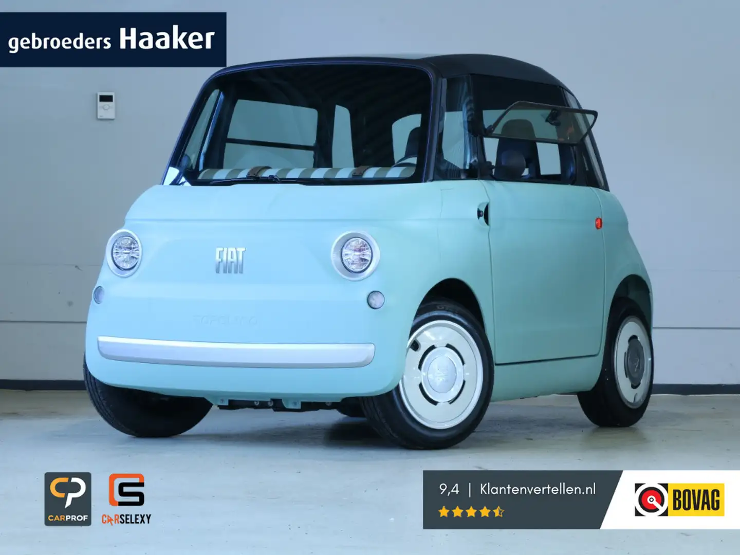 Fiat Topolino Niet te koop, wél te ervaren - Plan een proefrit e Verde - 1
