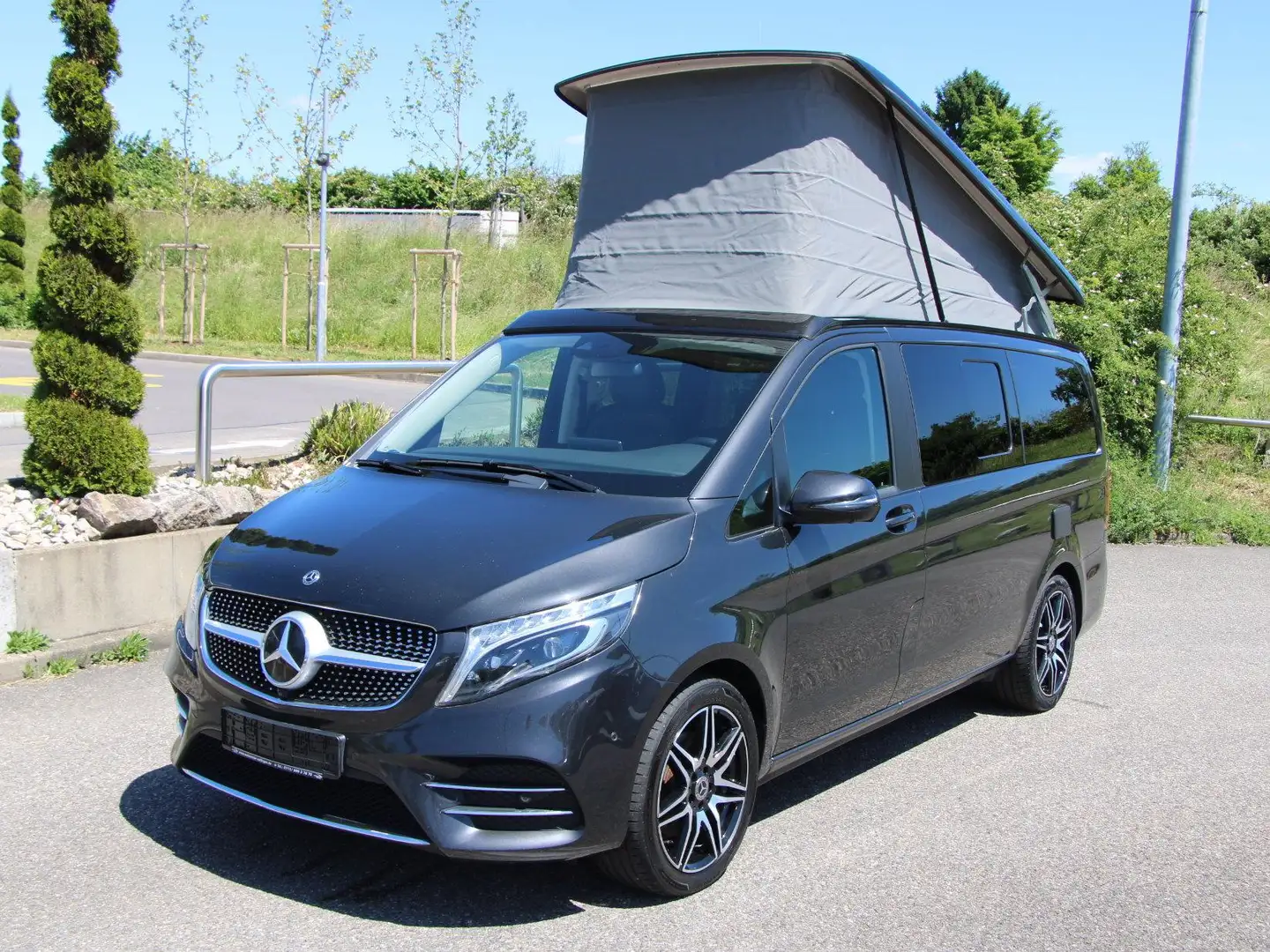 Mercedes-Benz Marco Polo V 300 Marco Polo Edition *Küche* AMG-Line 239PS Gris - 1