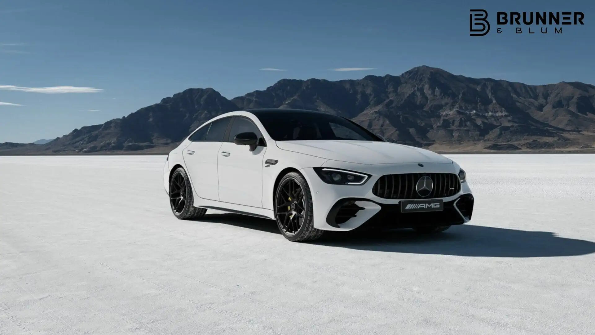 Mercedes-Benz AMG GT GT 53 4M+ Pano,Carbon,Burmester,2xNight,HUD,360° Blanc - 2