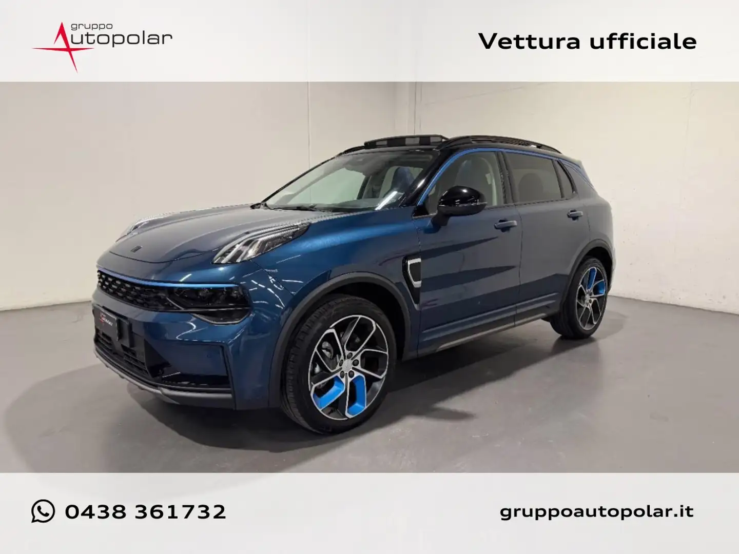 Lynk & Co 01 PHEV AUTO Blau - 1