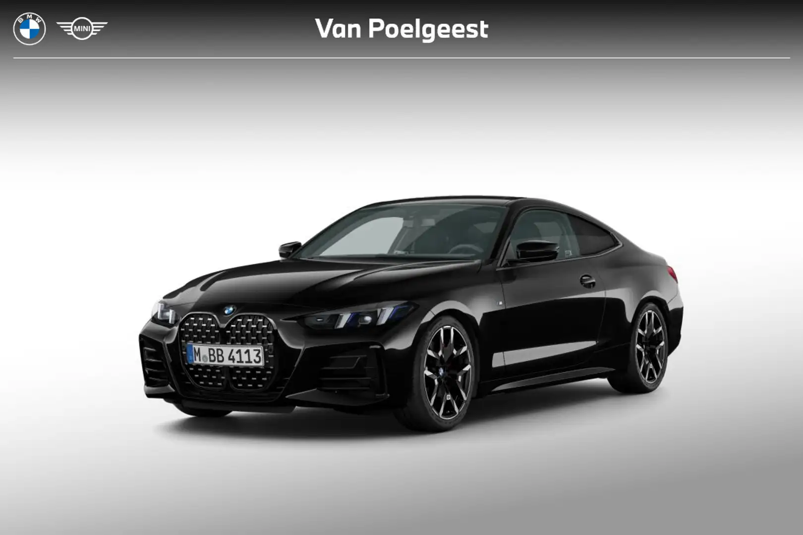 BMW 420 4 Serie Coupé 420i | M Sport Pro | Comfort Pack Zwart - 1