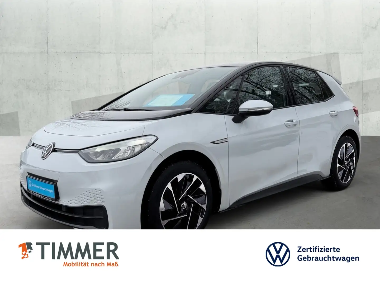 Volkswagen ID.3 PURE PERF. 55 kWh CITY +LED +ACC +CARPLAY +18" +N Weiß - 1