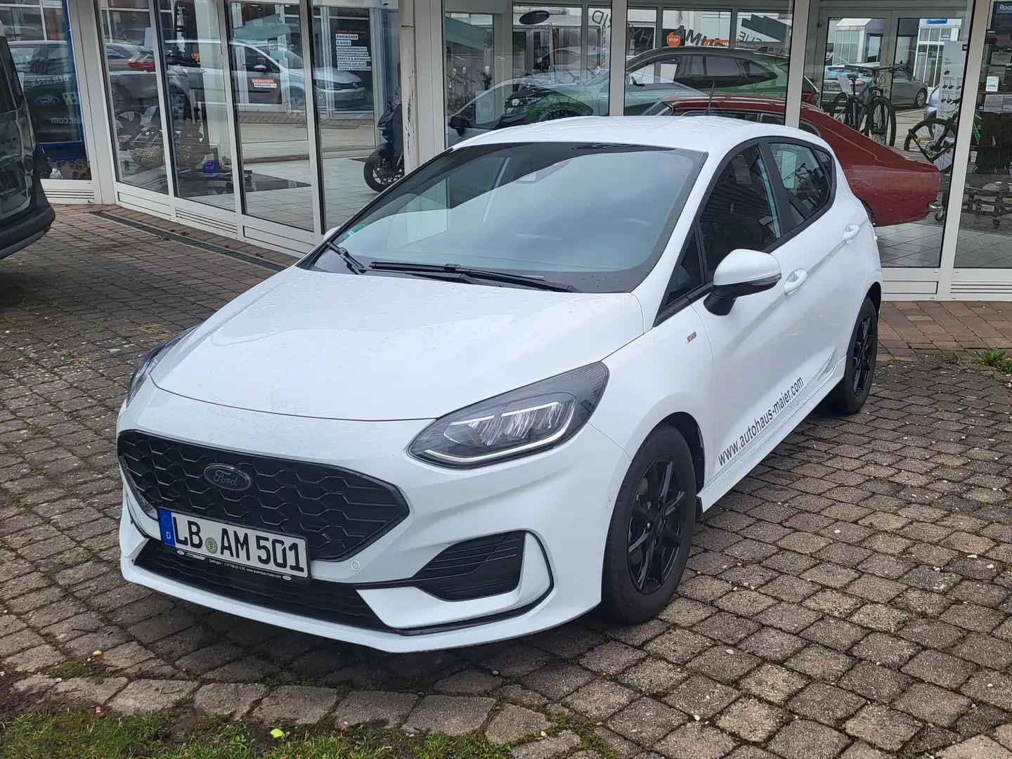 Ford Fiesta ST-Line Weiß - 1