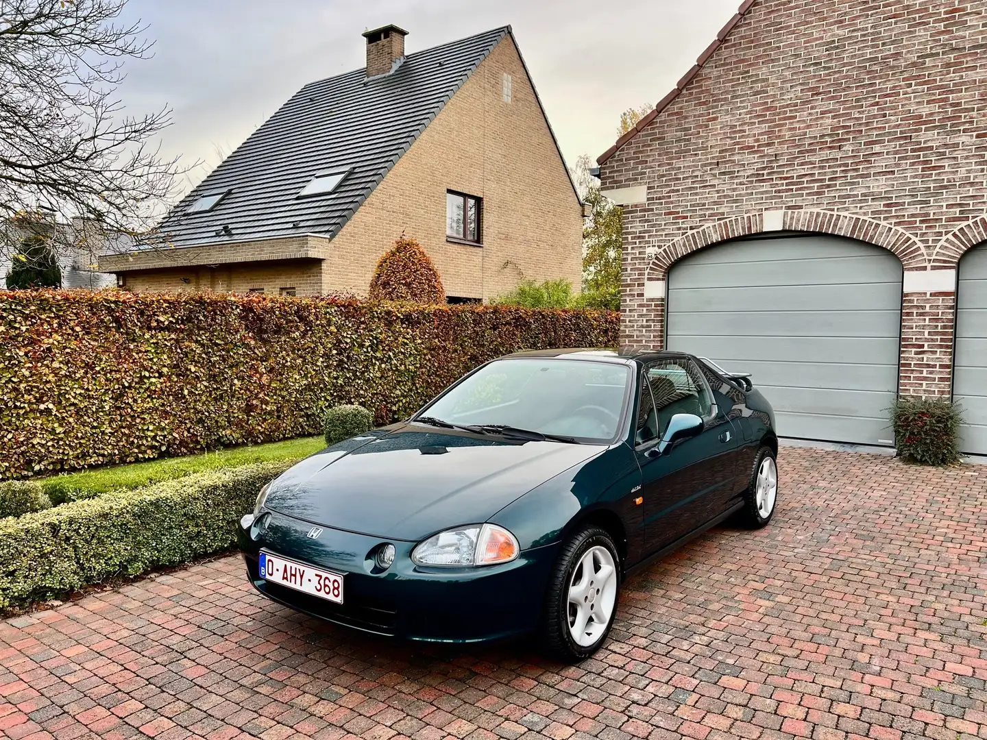 Honda CRX Esi Delsol 131.329km OHB Topstaat Groen - 1