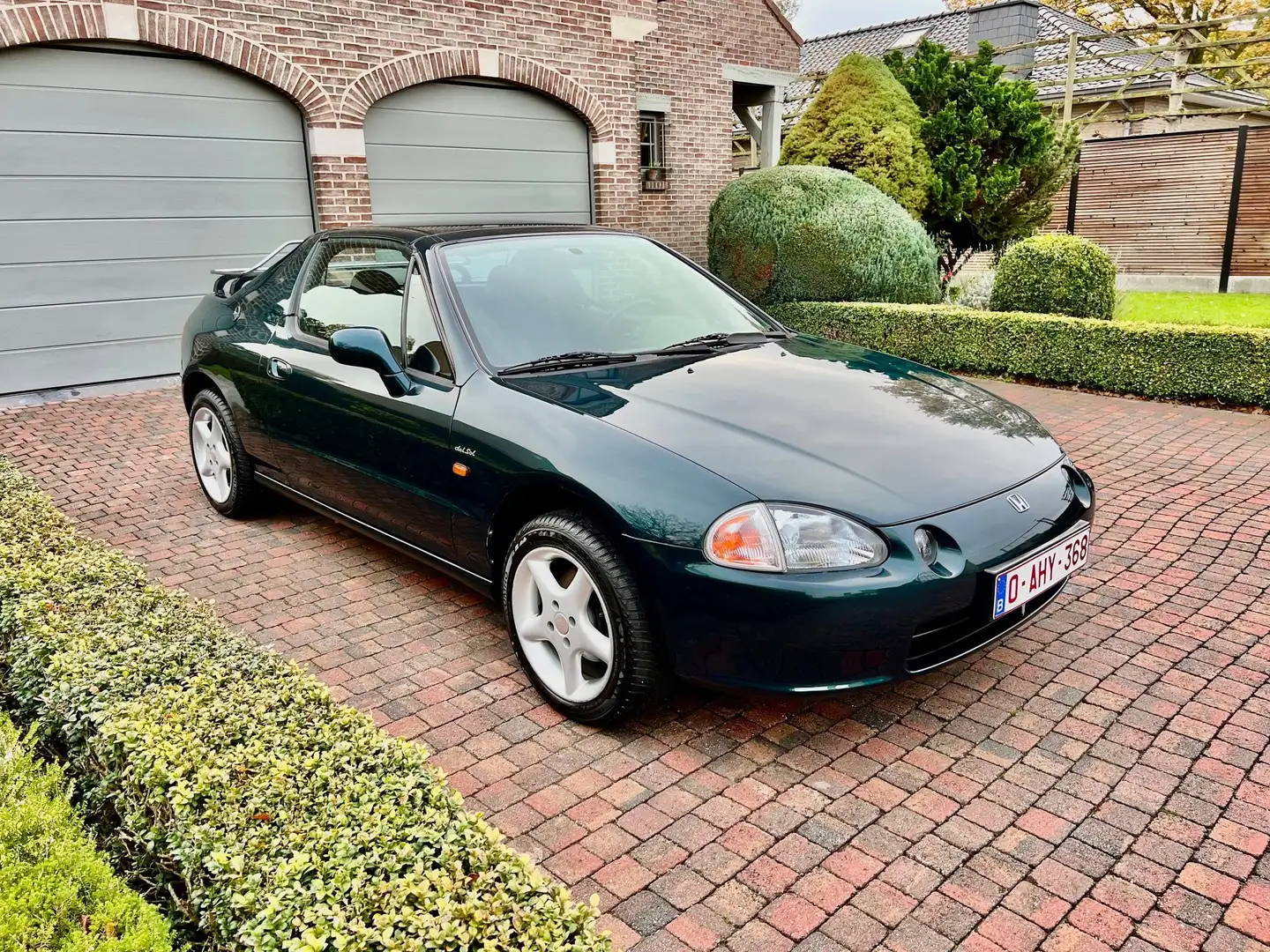 Honda CRX Esi Delsol 131.329km OHB Topstaat Groen - 2