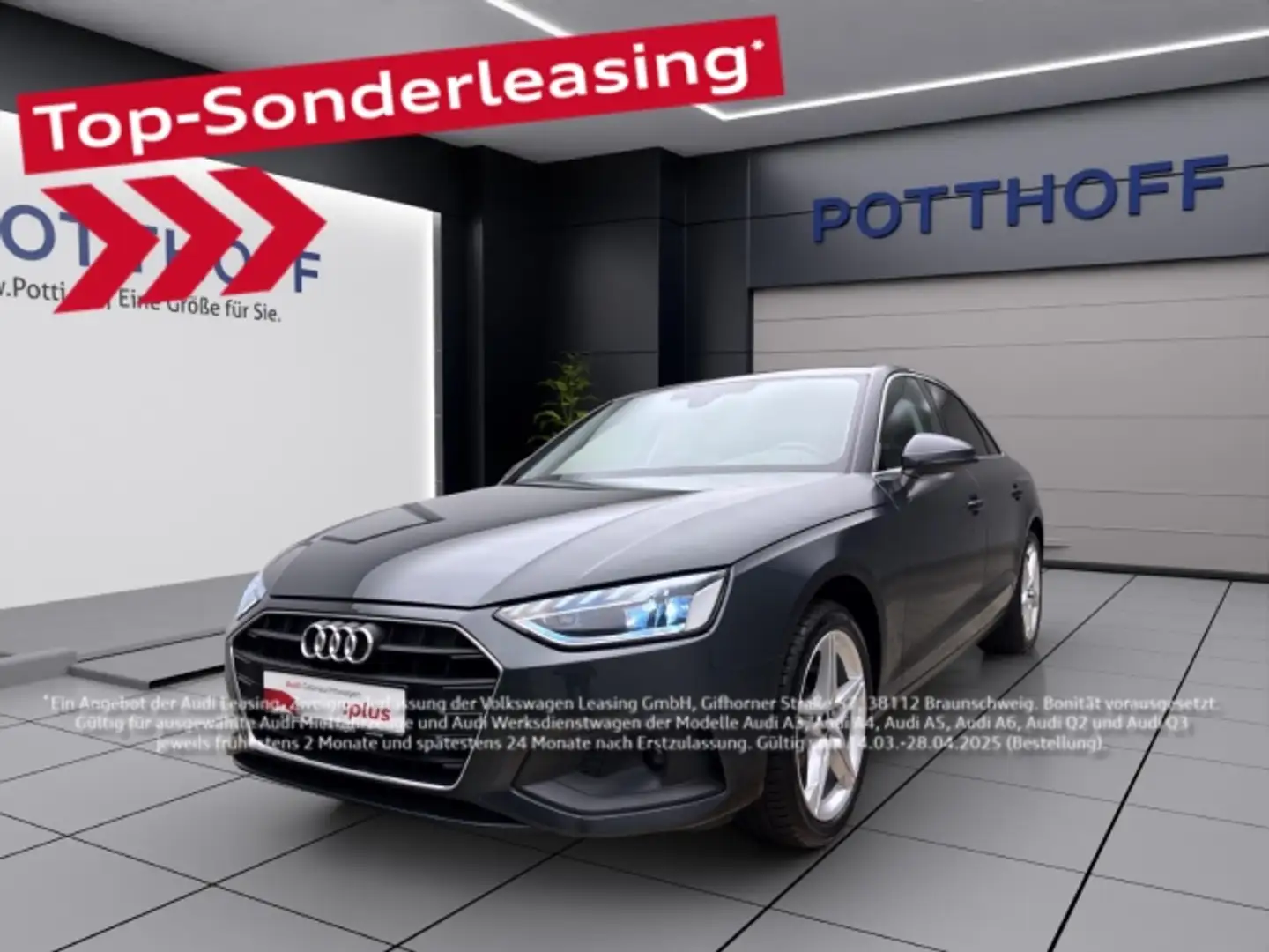 Audi A4 35 TDI BUSINESS NAVI PRIVACY LM18 SITZHZG Grau - 1