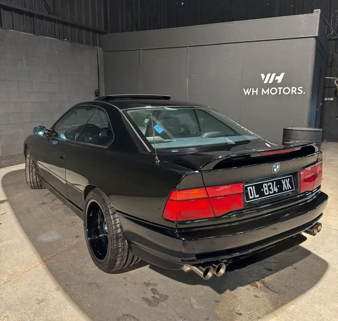 BMW 850 serie 850ci 5.0l v12 300ch bva Negro - 2