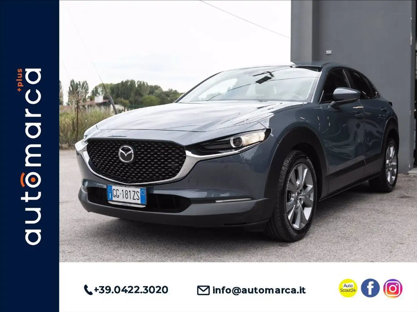 Mazda CX-30 2.0 m-hybrid Exclusive 2wd 122cv 6mt Grau - 1