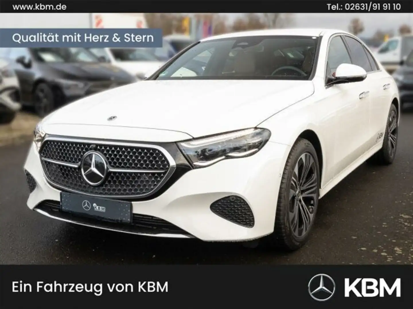 Mercedes-Benz E 300 E 300 e AVANTGARDE°ADV+°MEMO°SITZKLIMA°AHK°WDG° Weiß - 1