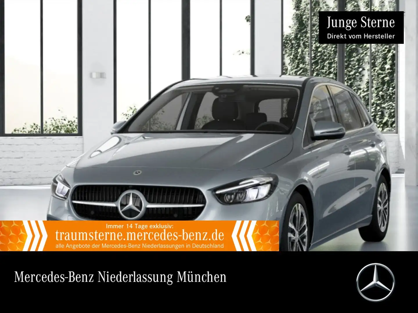 Mercedes-Benz B 180 d PROGRESSIVE+LED+KAMERA+8G Silber - 1