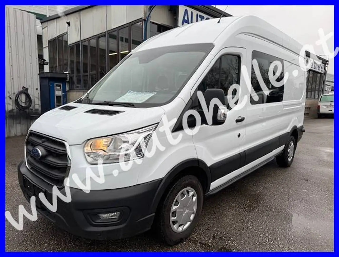 Ford Transit Doka Kasten L3H3 - 6-Sitzer - nur 43.410km Weiß - 1