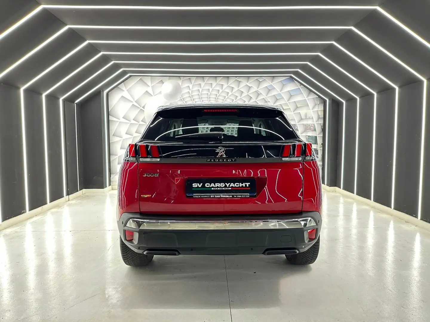 Peugeot 3008 GT LINE-1.5 HDI-IPER FULL-24 MESI GARANZIA-PERMUTE Rosso - 2