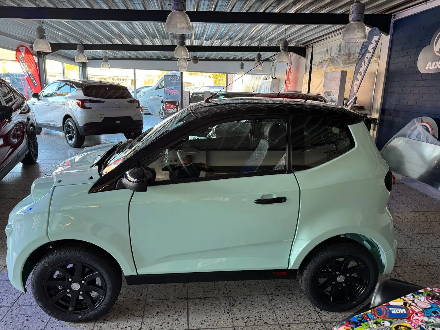 Aixam eMinauto  Chic  inkl. Radio und Allwetterreifen Grün - 2