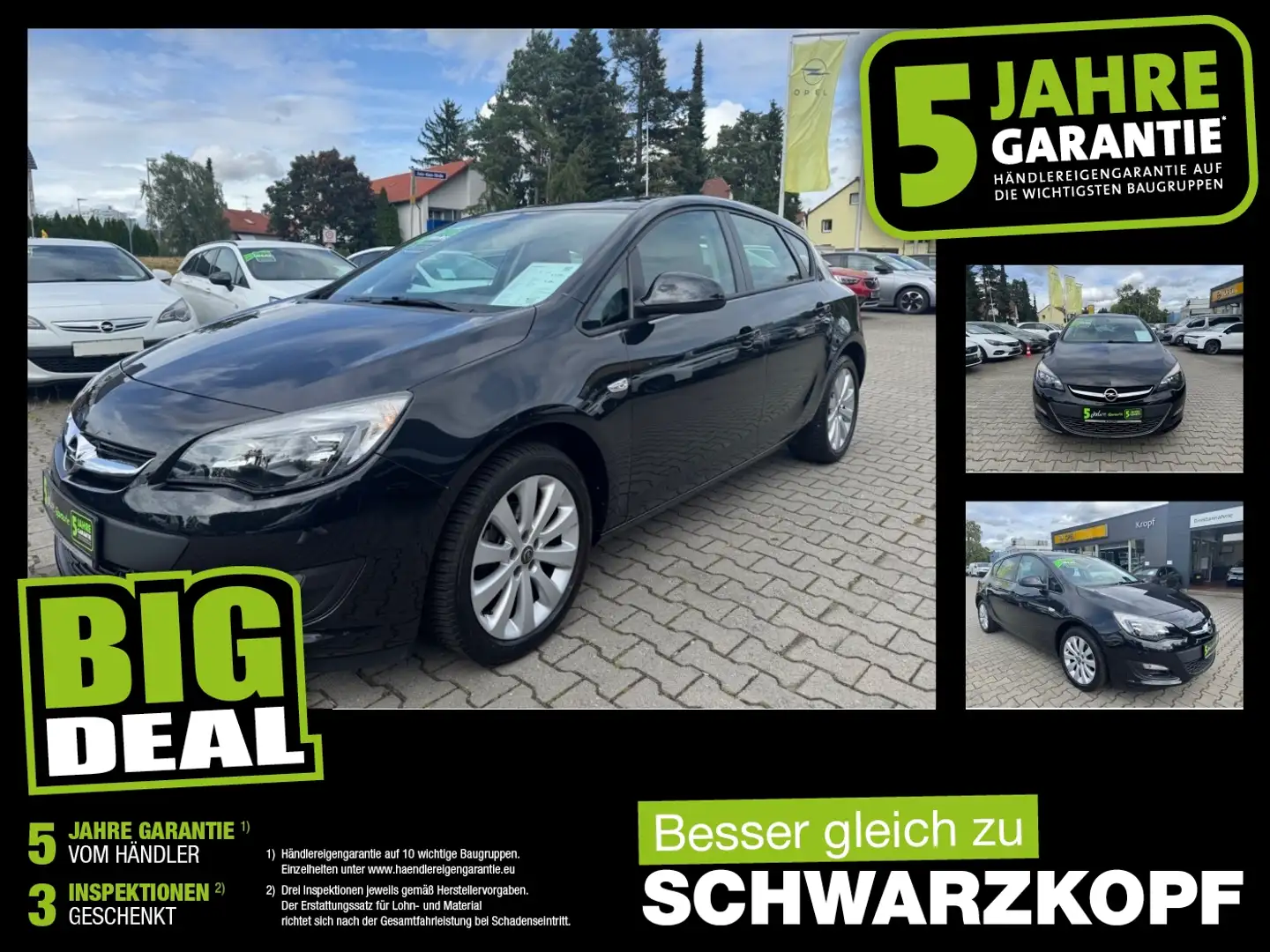 Opel Astra J 1.6 **Klima LM PDC Allwetter** Nero - 1