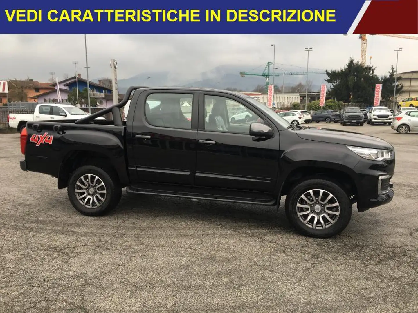 Foton Tunland G7 6 MT CONSEGNA IN TUTTA ITALIA Schwarz - 2
