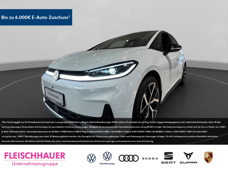 Volkswagen ID.3 Style 140 kW (190 PS) 58 kWh 1-Gang Pano AHK Fahrr