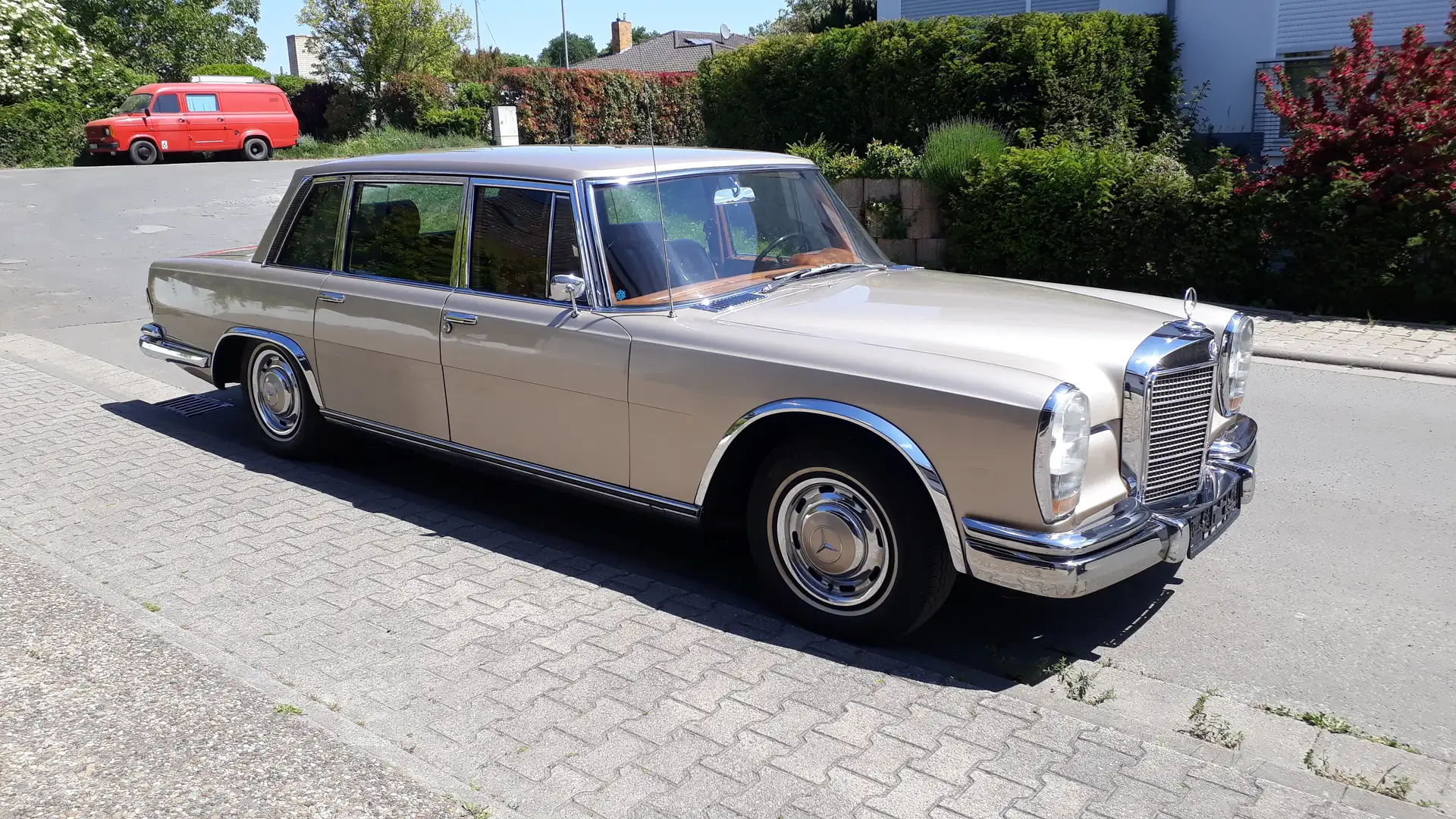 Mercedes-Benz 600 W100, Deutsch,Leder,Klima,Color,Bar, H-Zulassung Beżowy - 1