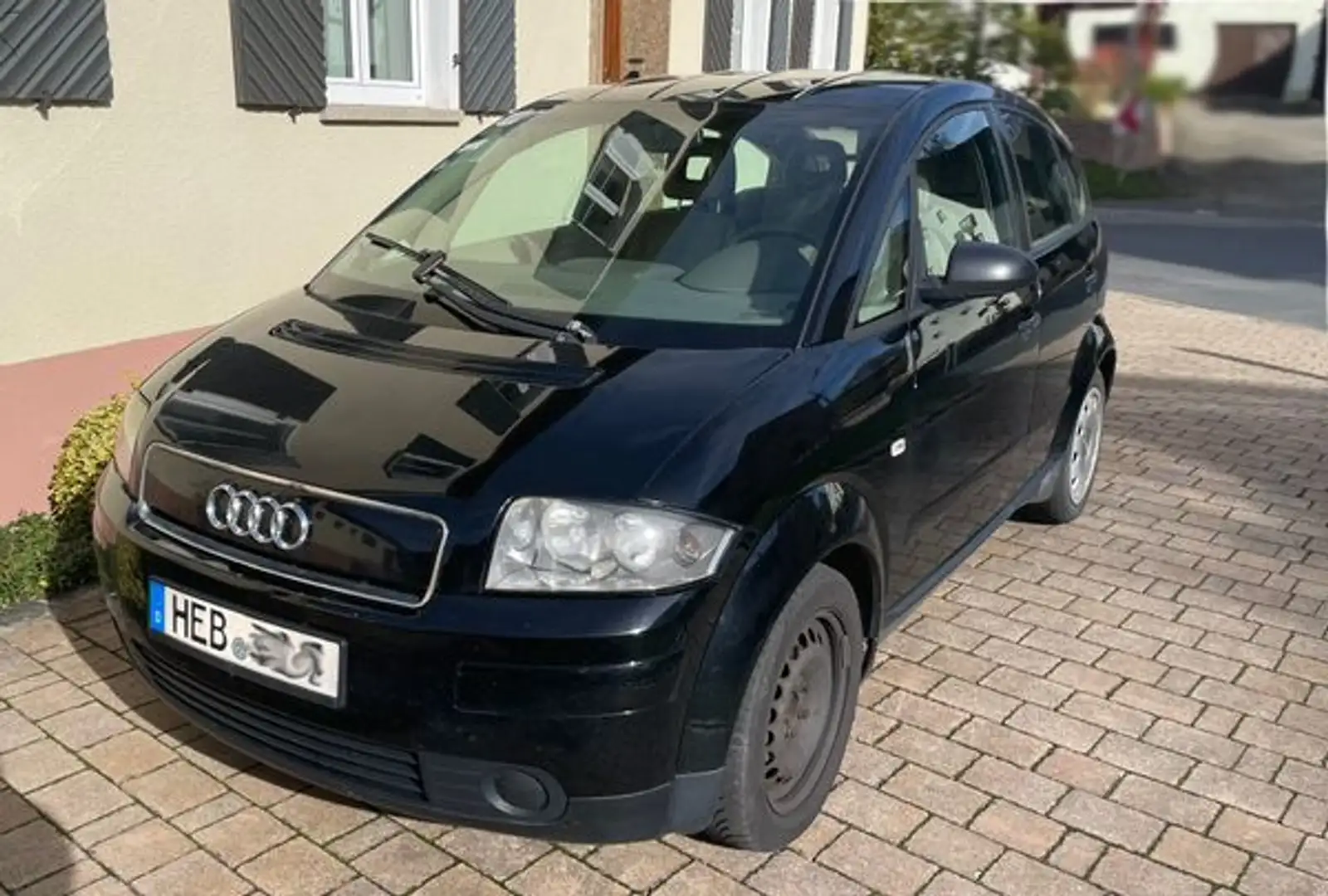 Audi A2 Zwart - 1