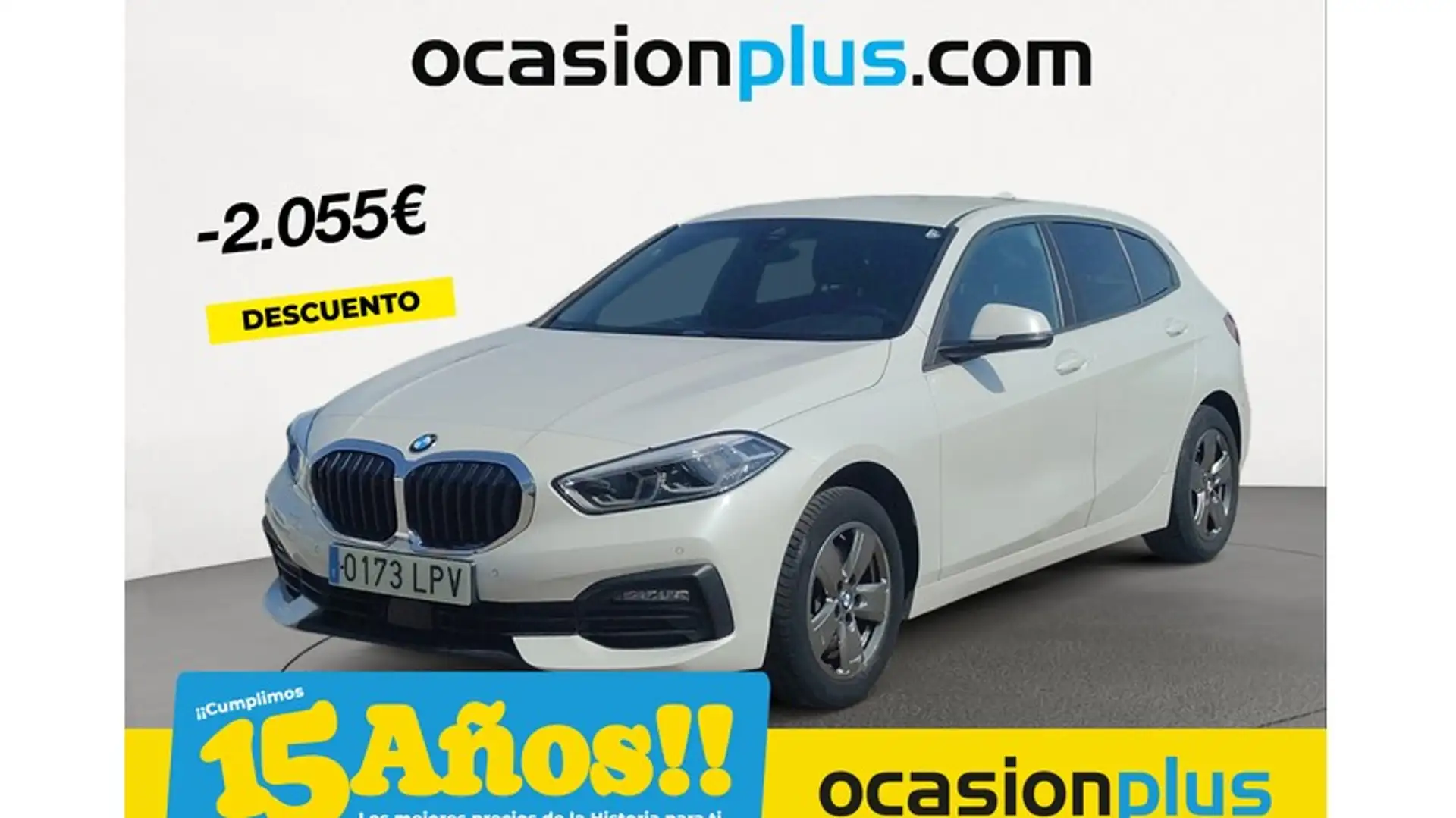 BMW 116 116dA Business Blanc - 1