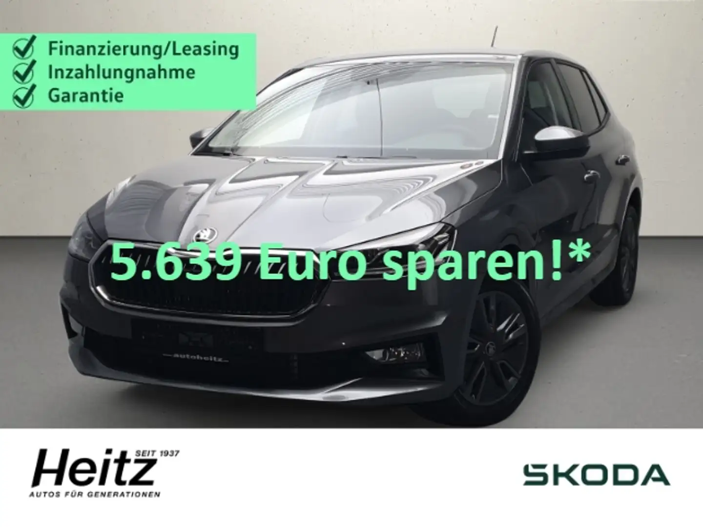 Skoda Fabia TSI DSG Tour Navi ACC LED Lenkradhzg PDC Gris - 1