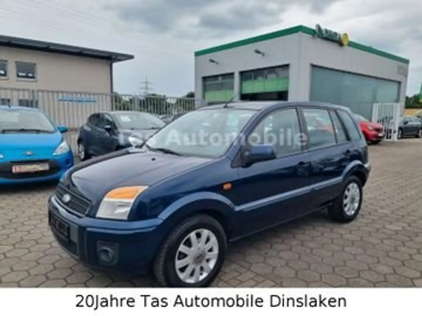 Ford Fusion 1.4 Style"Ford Scheckheft"Allwetter bereift... Blau - 1