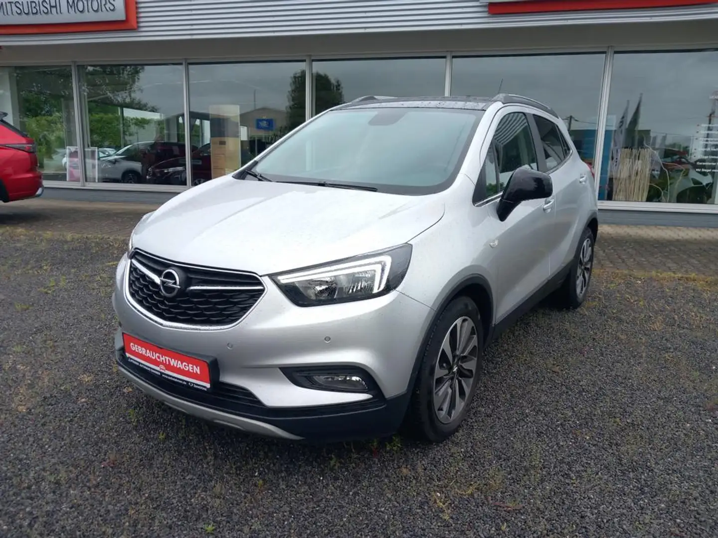 Opel Mokka X 1.4 Design Line Sitzhzg, Klimaautom., Smartph. Con Zilver - 2