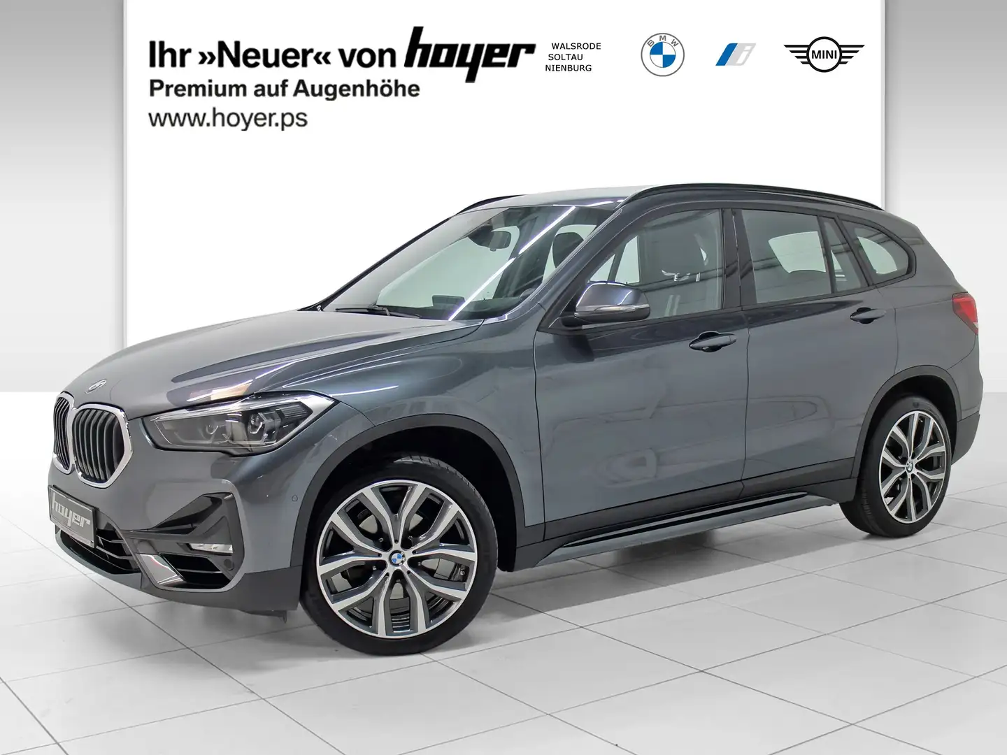 BMW X1 sDrive18i Sport Line Head-Up HiFi LED Shz Gris - 1