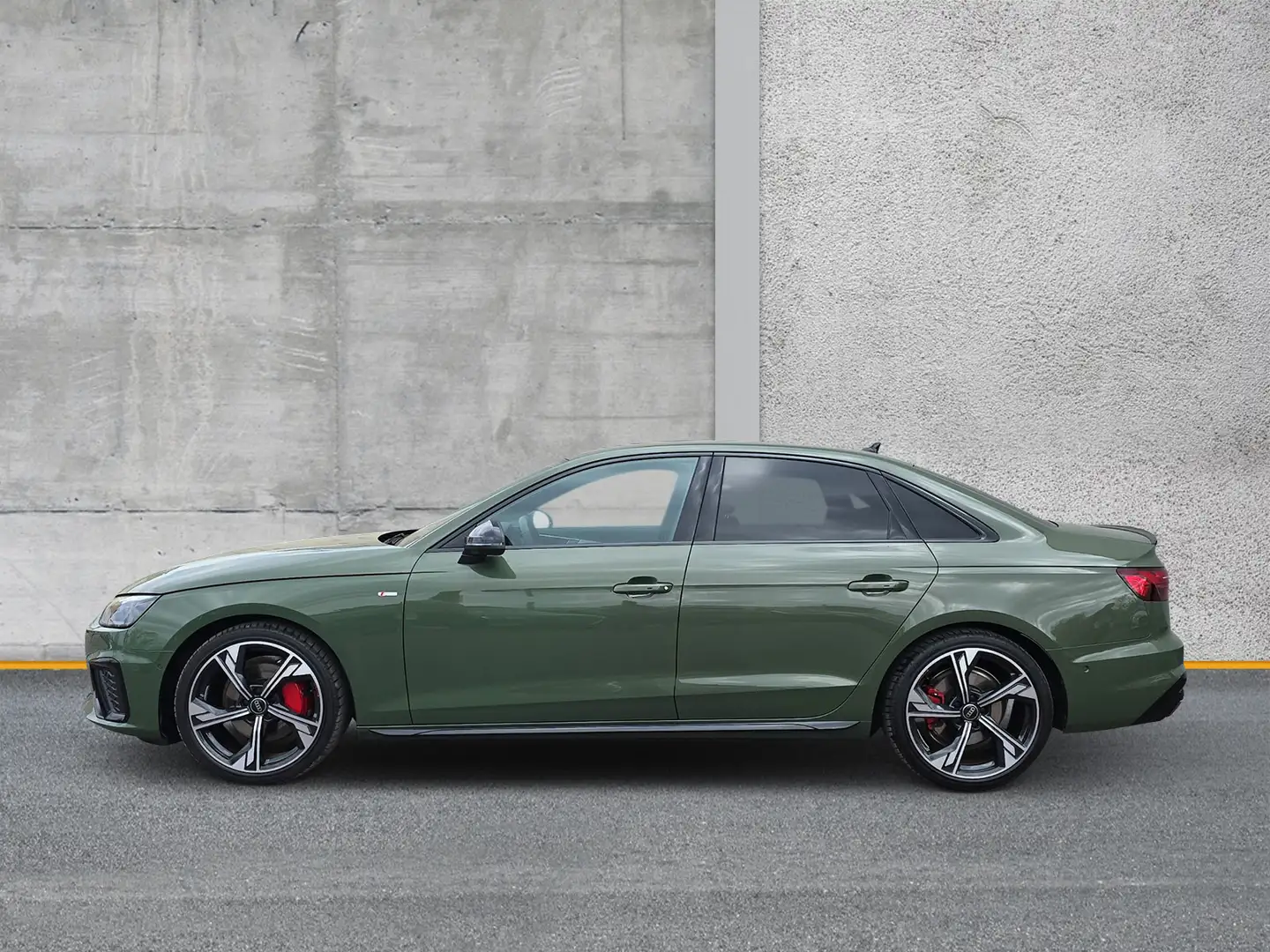 Audi A4 Limousine 40 TFSI S line competition Matrix ACC... Grün - 2