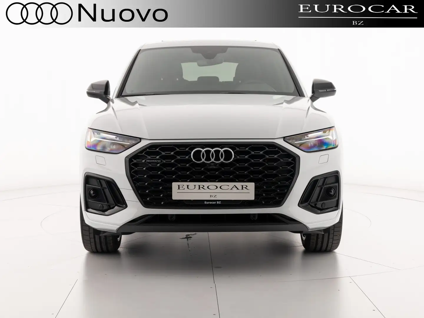 Audi Q5 sportback 40 2.0 tdi mhev 12v identity black quatt Bianco - 2