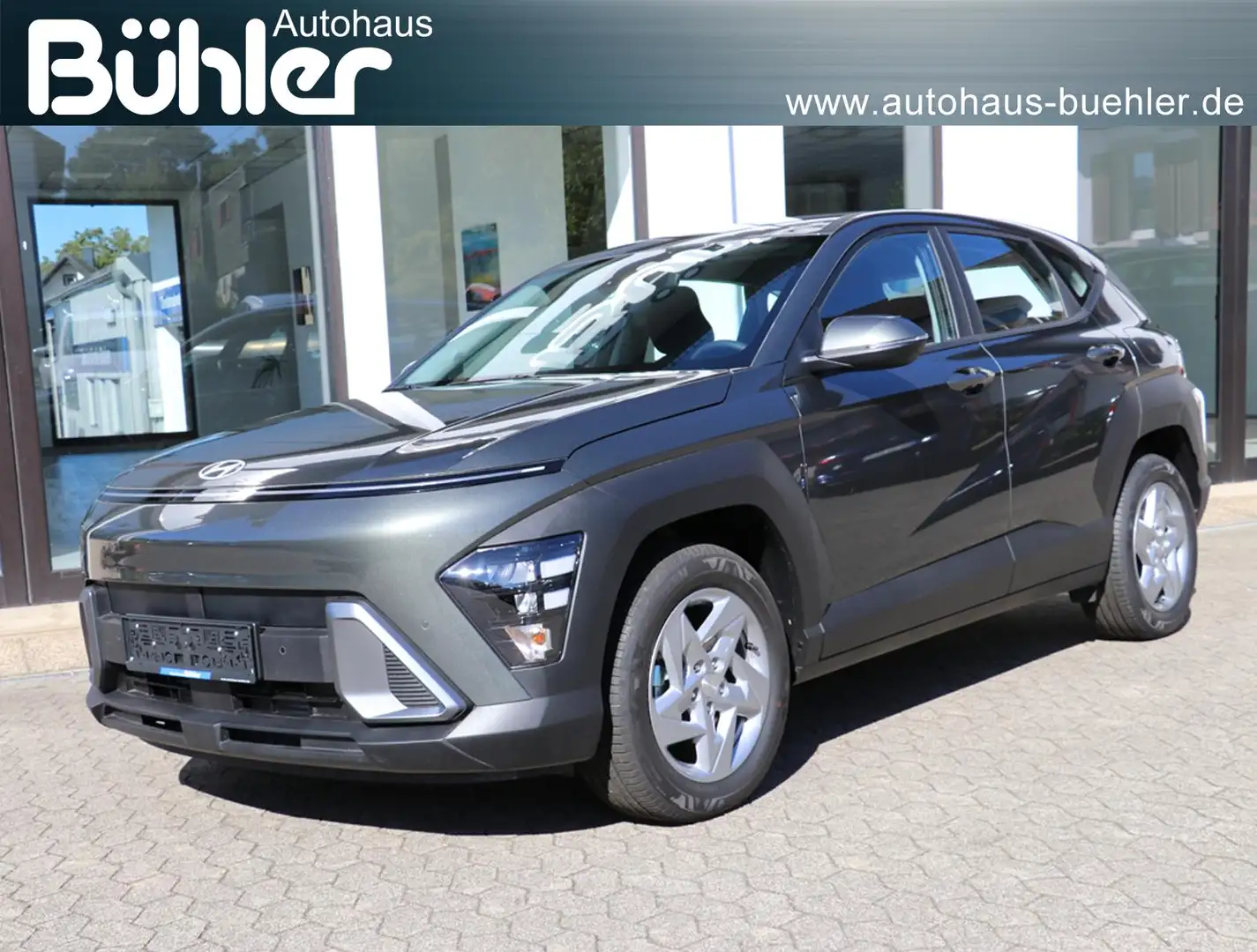 Hyundai KONA Select 1.6 T-GDI Navigation, LED-Scheinwerfer Grau - 1