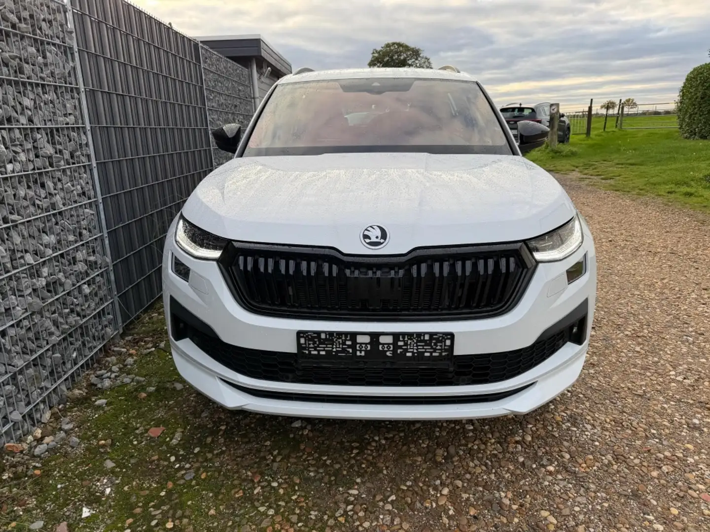 Skoda Kodiaq 2.0 TSI 4x4 DSG SPORTLINE AHK Weiß - 2