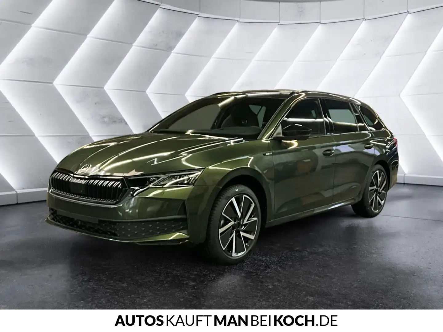 Skoda Octavia Combi 1.5 TSI DSG Sportline SONDERLACK LED Vert - 2