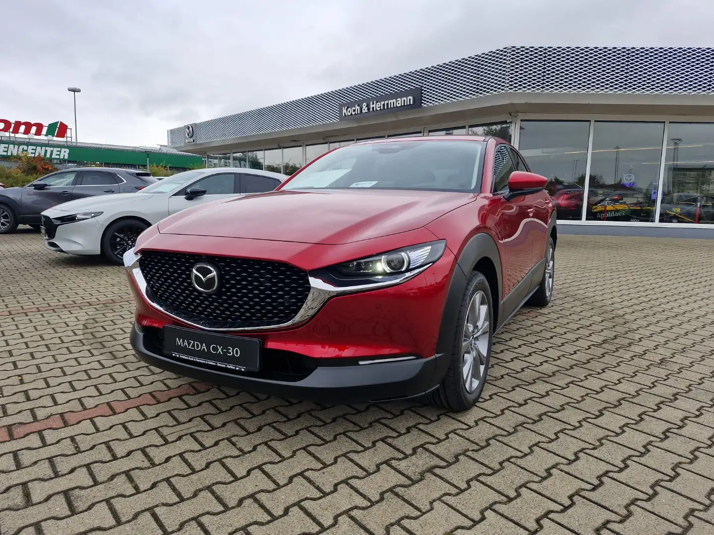 Mazda CX-30 2.5L e-SKYACTIV G 140ps Automatik Exclusiveline Rot - 1