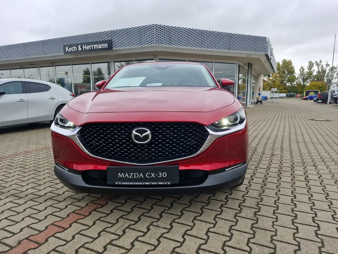 Mazda CX-30 2.5L e-SKYACTIV G 140ps Automatik Exclusiveline Rot - 2